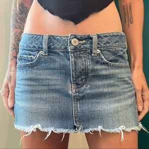 2000’s Jean Mini Skirt by American Eagle